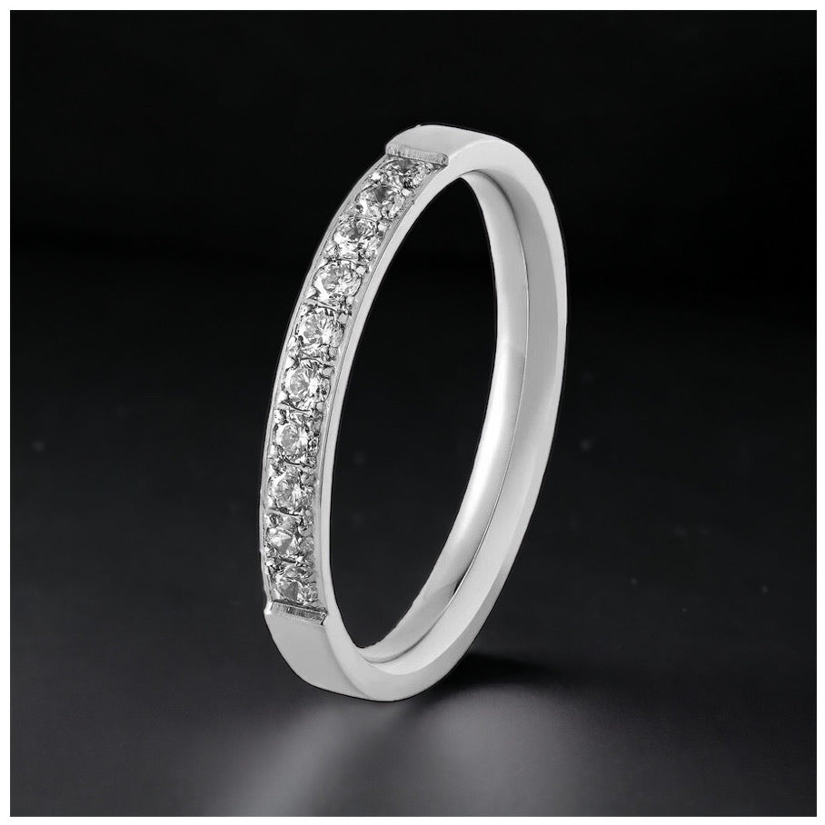 ICED OUT "SILVER CRISTALLO" RING - ICERAIN JEWELRY