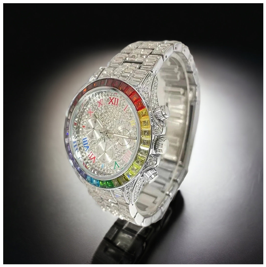 ICED OUT "ROMA" UHR - ICERAIN JEWELRY