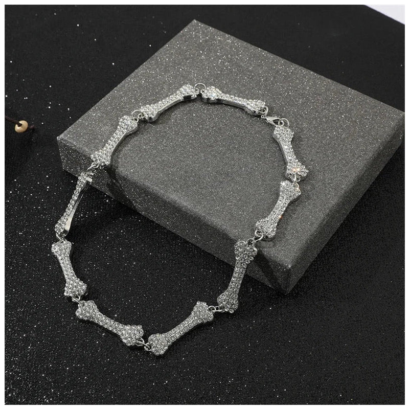 ICED OUT "BONES" ARMBAND - ICERAIN JEWELRY