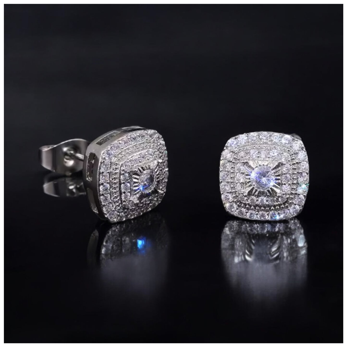 ICED OUT "PHANTASIA" OHRRINGE - ICERAIN JEWELRY