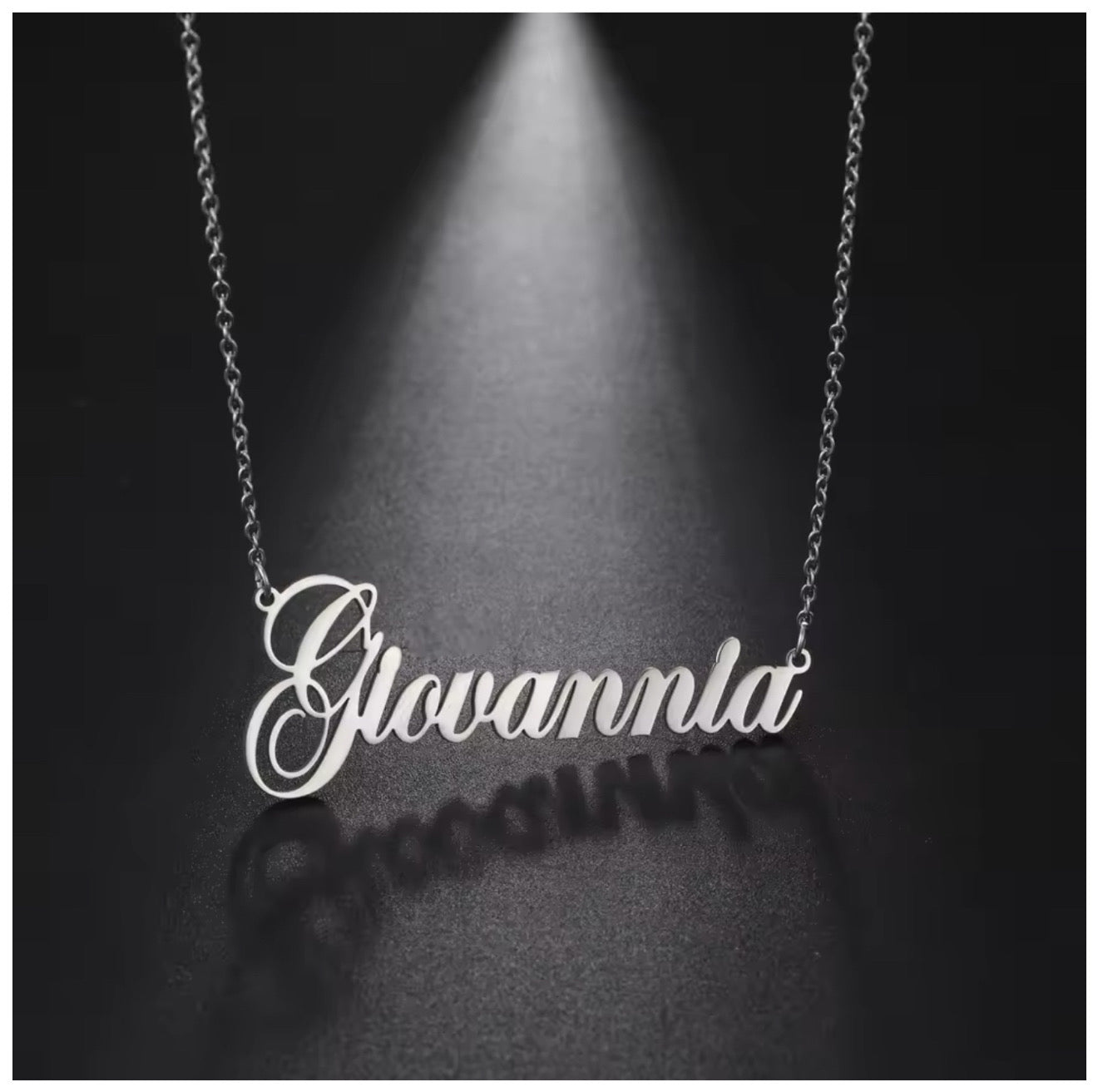 PERSONALISIERTE EDELSTAHL "SPIRUS" KETTE - ICERAIN JEWELRY