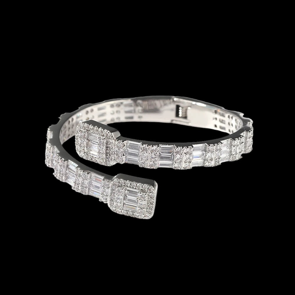 ICED OUT "SQUARE" ARMREIF - ICERAIN JEWELRY