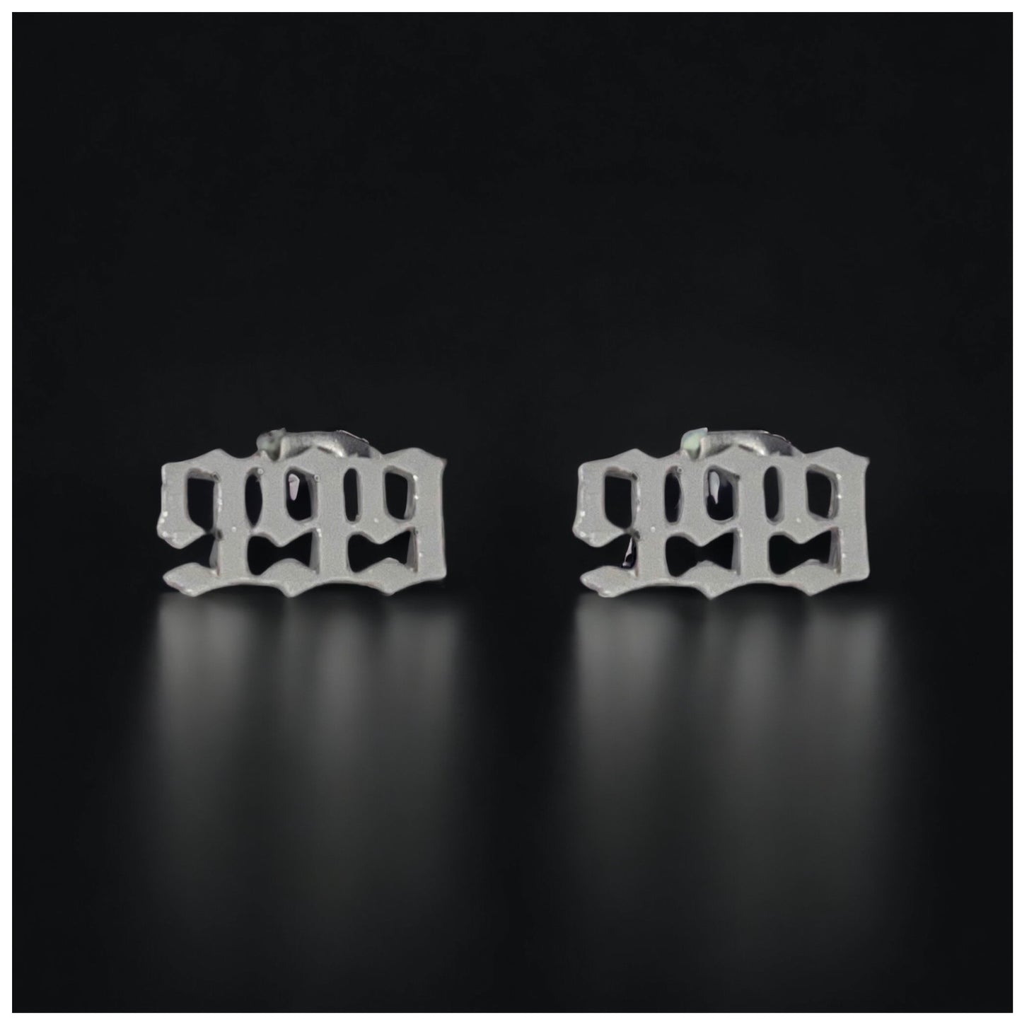 EDELSTAHL "JUICE 999" OHRRINGE - ICERAIN JEWELRY