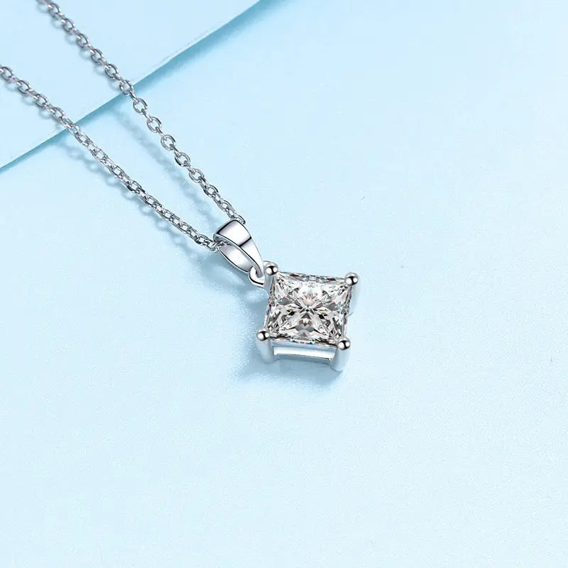 ICED OUT MOISSANITE "SILVERSTAR" WEISSGOLD 925S SILVER KETTE - ICERAIN JEWELRY