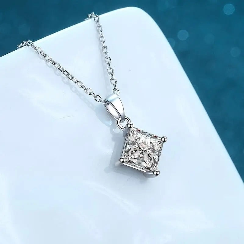 ICED OUT MOISSANITE "SILVERSTAR" WEISSGOLD 925S SILVER KETTE - ICERAIN JEWELRY