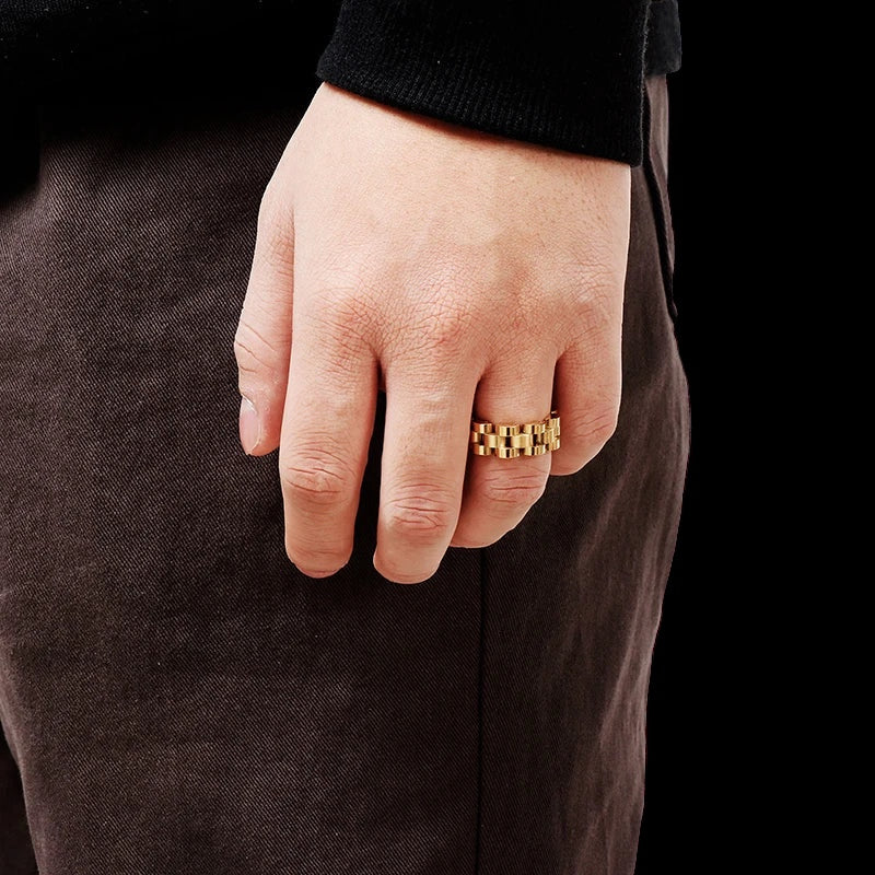 EDELSTAHL "JUBILEE" RING - ICERAIN JEWELRY