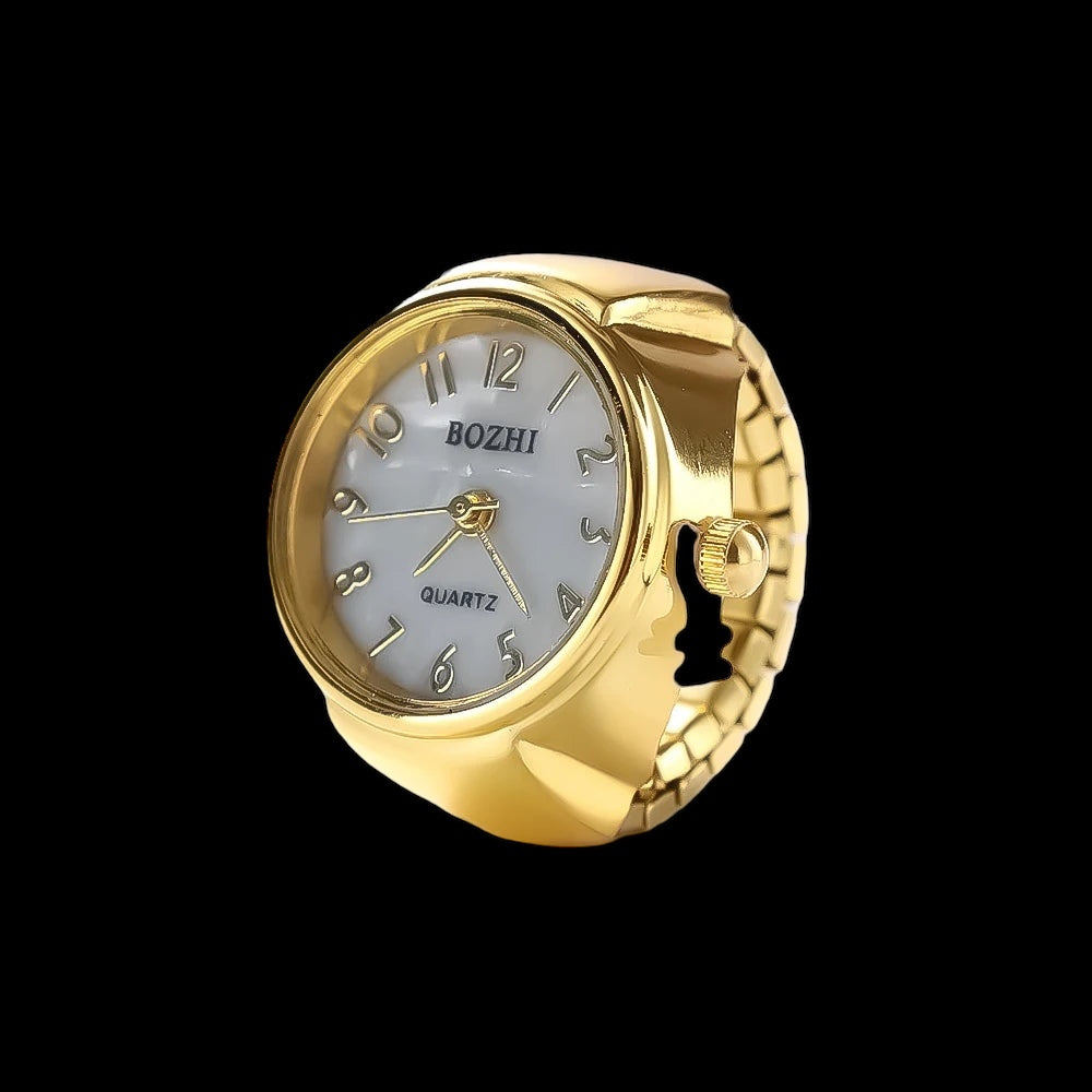 EDELSTAHL "OROLOGIO V2" RING - ICERAIN JEWELRY