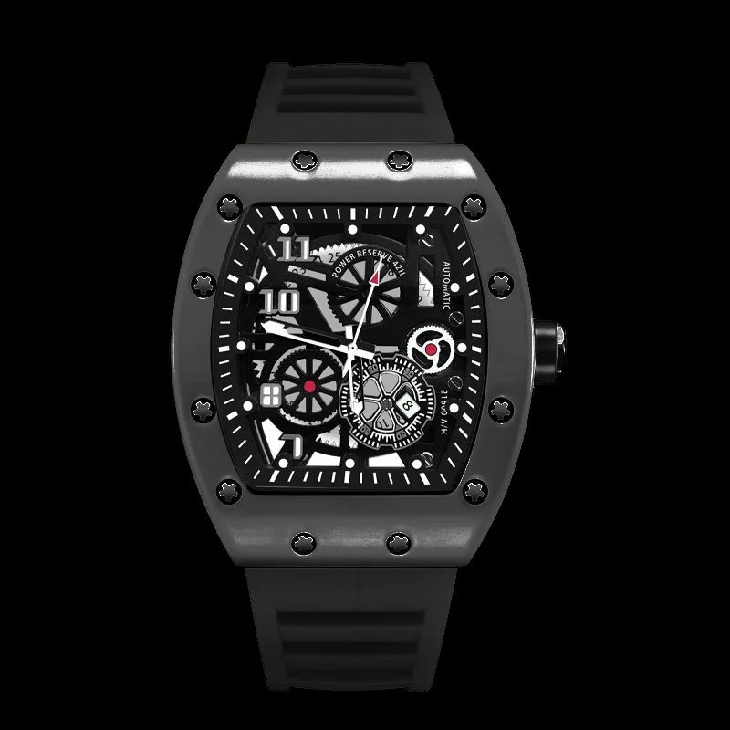 EDELSTAHL AUTOMATIK "WARRIOR" UHR - ICERAIN JEWELRY