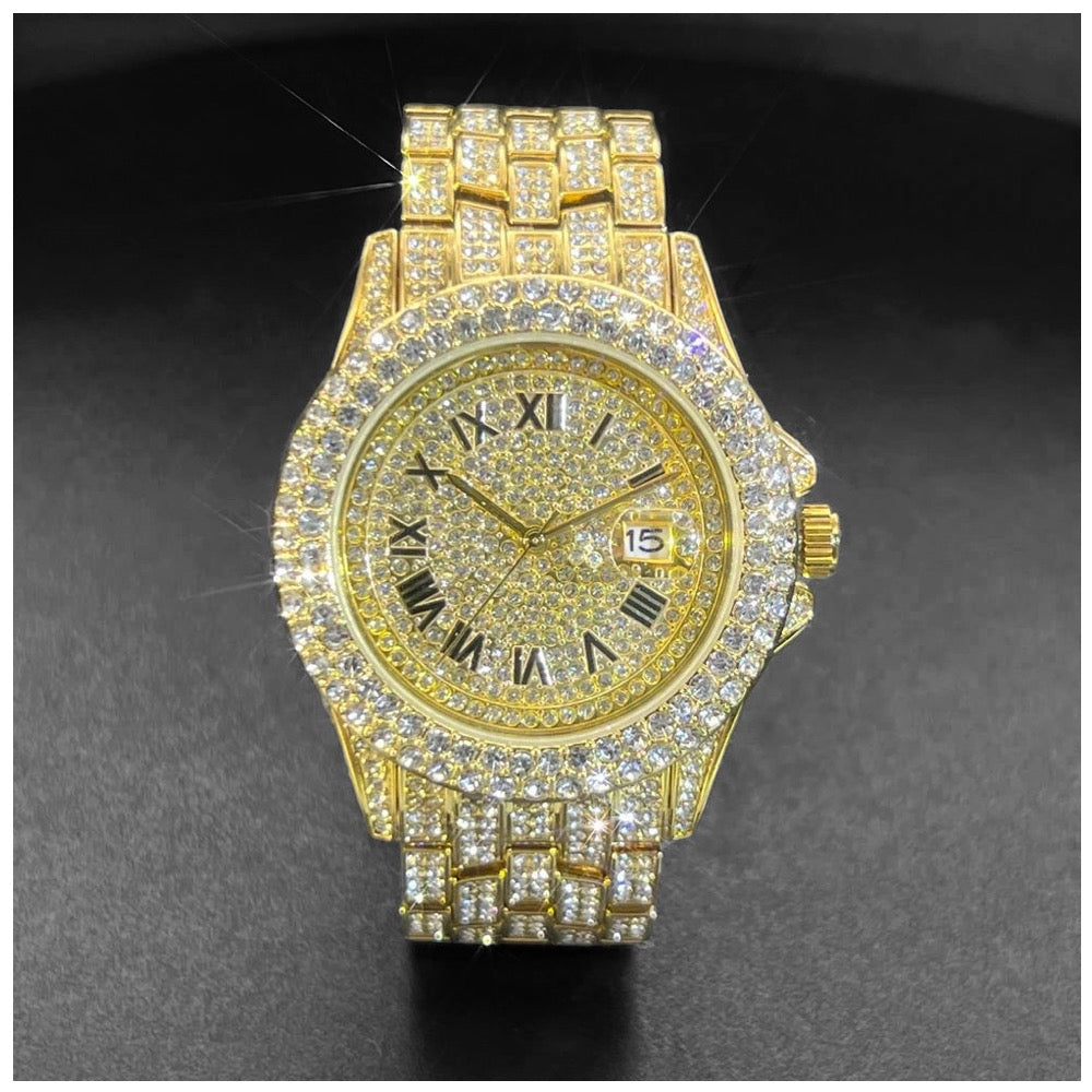 ICED OUT "SEIONARO" UHR - ICERAIN JEWELRY