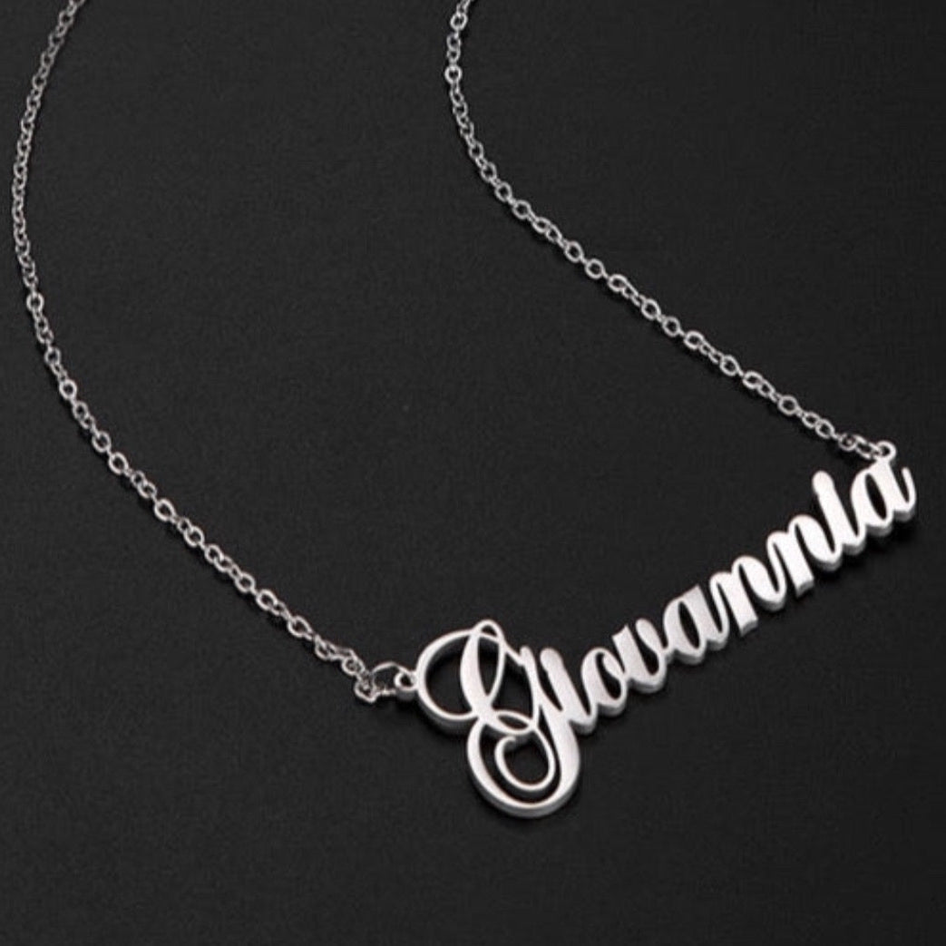 PERSONALISIERTE EDELSTAHL "SPIRUS" KETTE - ICERAIN JEWELRY