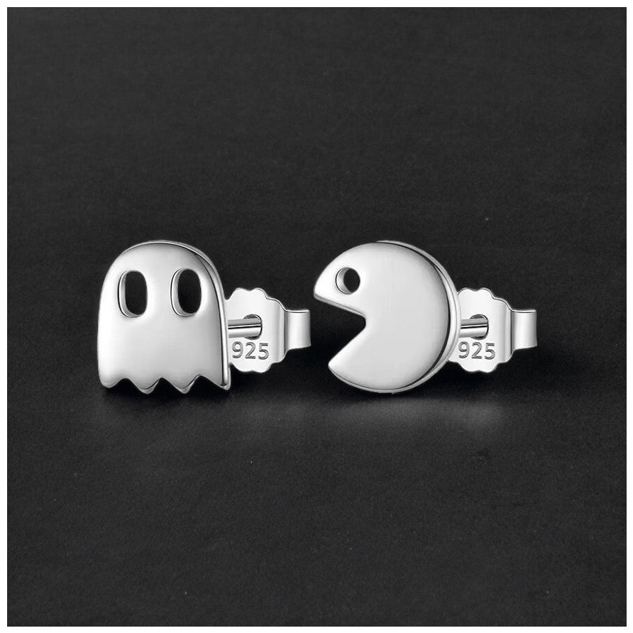 925S SILVER "SILVER PAC" OHRRINGE - ICERAIN JEWELRY
