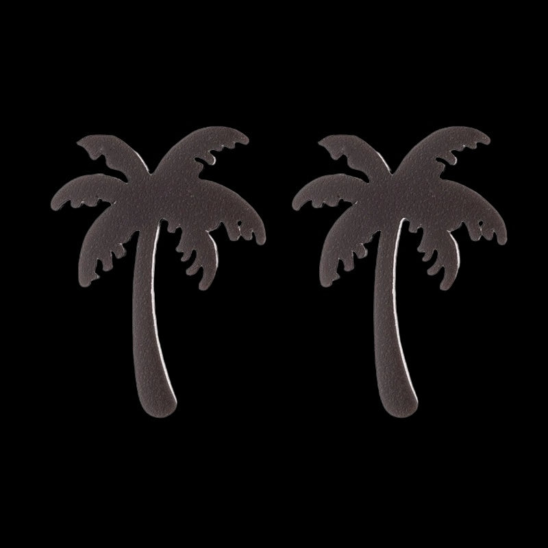 EDELSTAHL "PALM" OHRRINGE - ICERAIN JEWELRY
