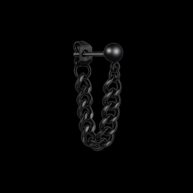 EDELSTAHL "CUBAN" OHRRINGE - ICERAIN JEWELRY