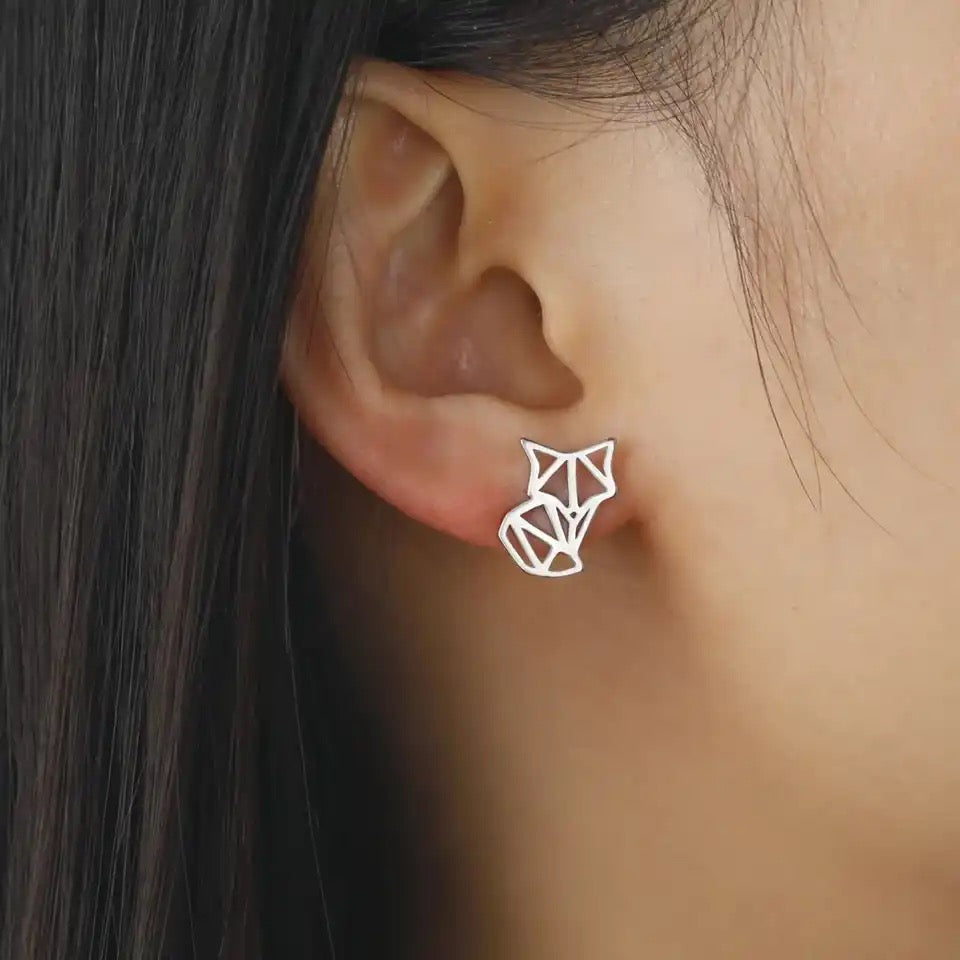 EDELSTAHL "FOX" OHRRINGE - ICERAIN JEWELRY