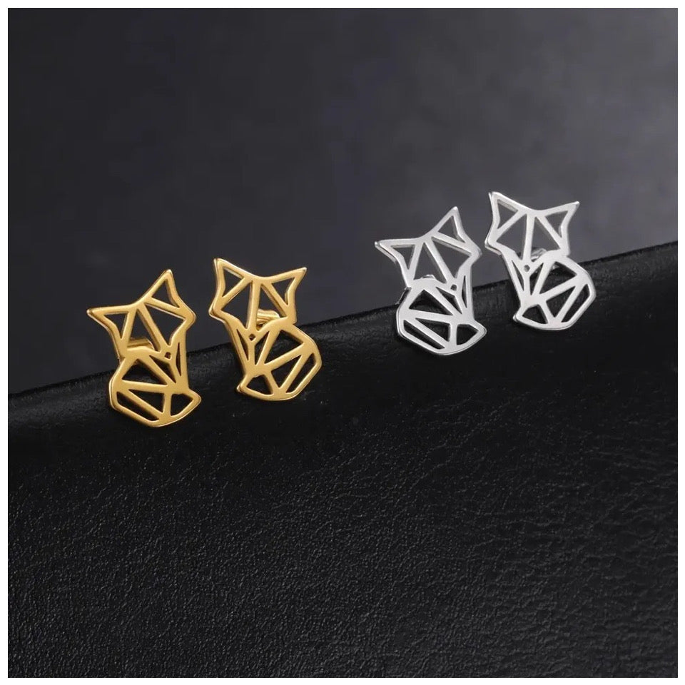 EDELSTAHL "FOX" OHRRINGE - ICERAIN JEWELRY