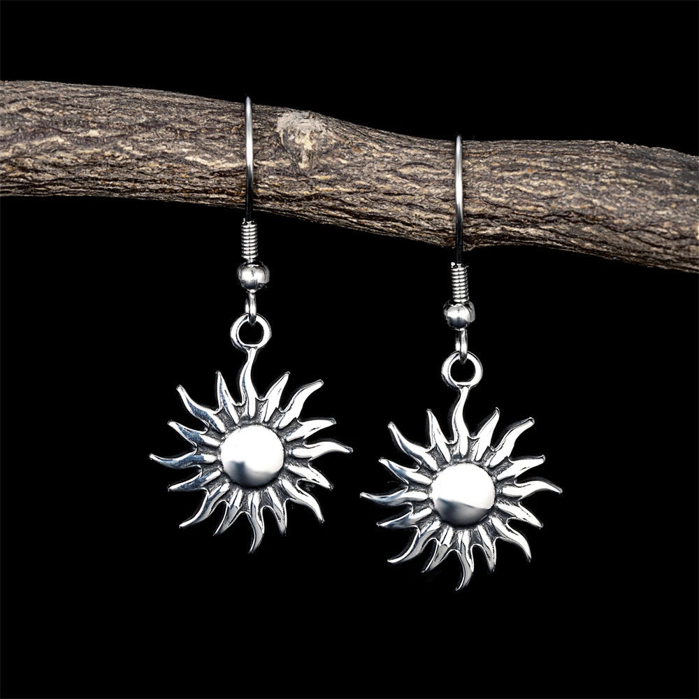 EDELSTAHL "SUN" OHRRINGE - ICERAIN JEWELRY