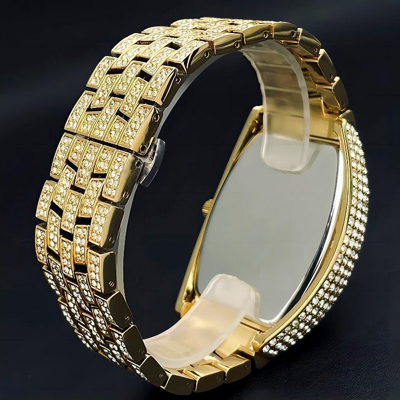 ICED OUT "GAMBA" UHR - ICERAIN JEWELRY