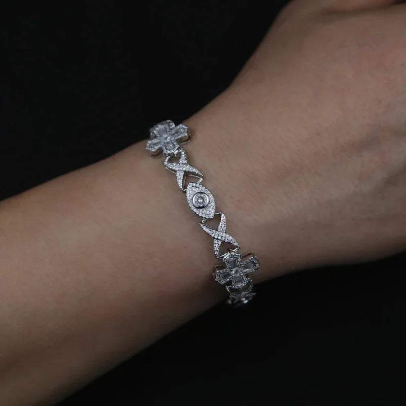 ICED OUT 10MM "COLLABO" ARMBAND - ICERAIN JEWELRY