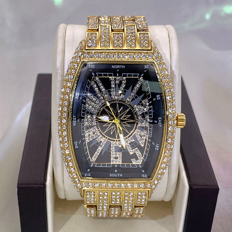 ICED OUT "GAMBA" UHR - ICERAIN JEWELRY