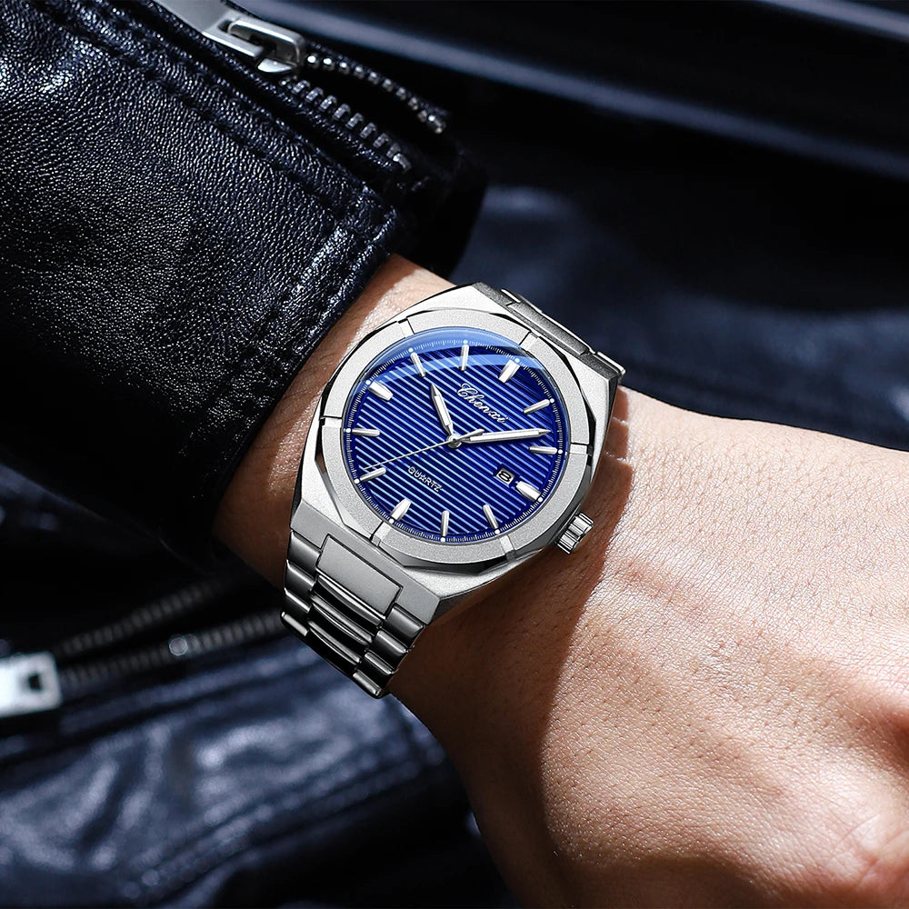 EDELSTAHL "ECLIPSE" UHR - ICERAIN JEWELRY