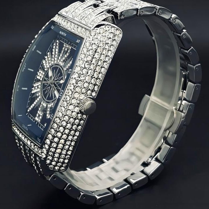 ICED OUT "GAMBA" UHR - ICERAIN JEWELRY