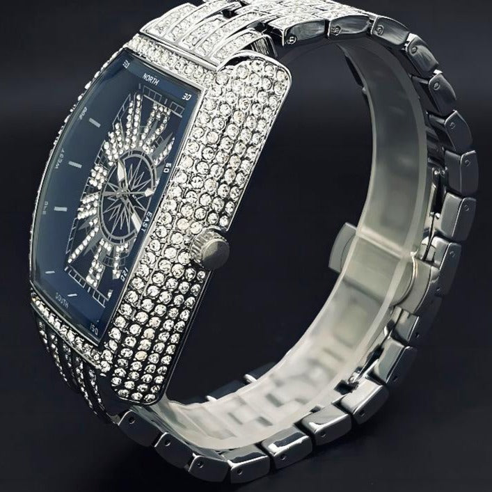 ICED OUT "GAMBA" UHR - ICERAIN JEWELRY