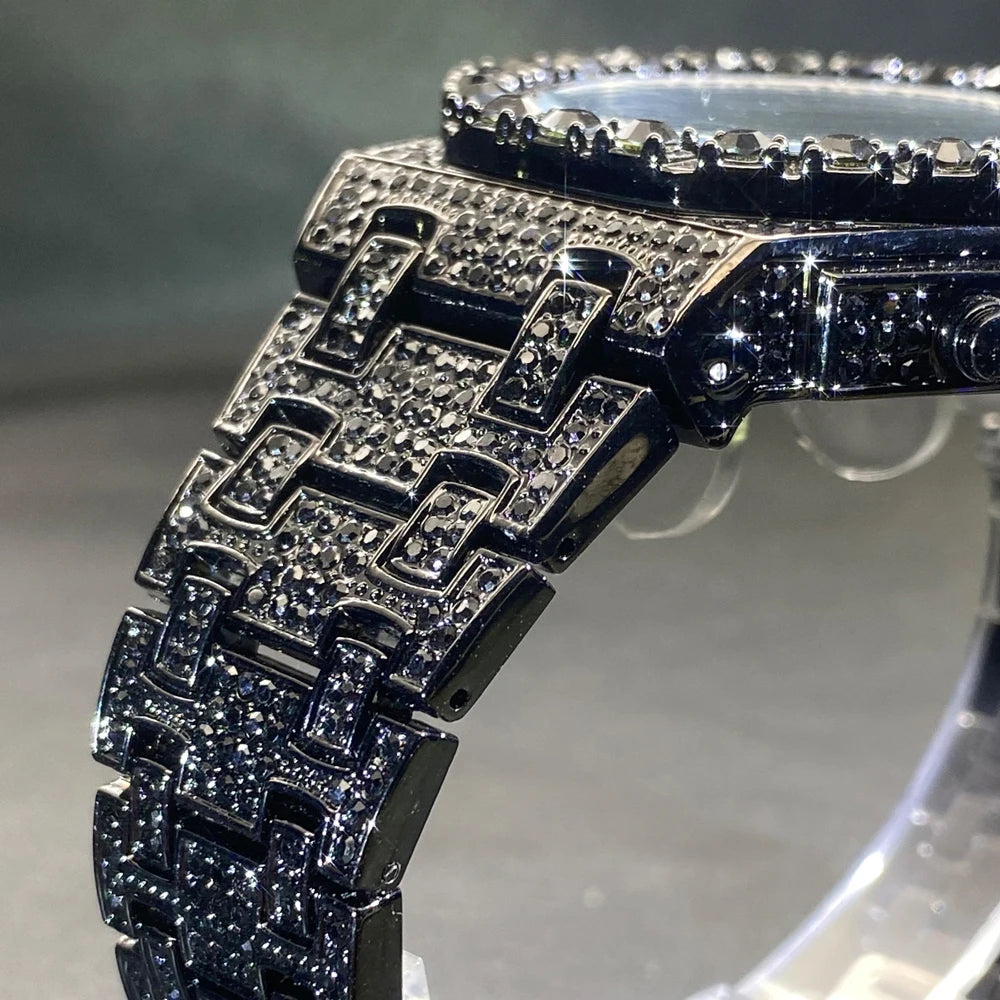 ICED OUT " ARABIC SUN" UHR - ICERAIN JEWELRY