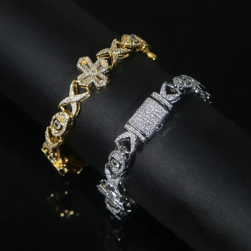 ICED OUT 10MM "COLLABO" ARMBAND - ICERAIN JEWELRY