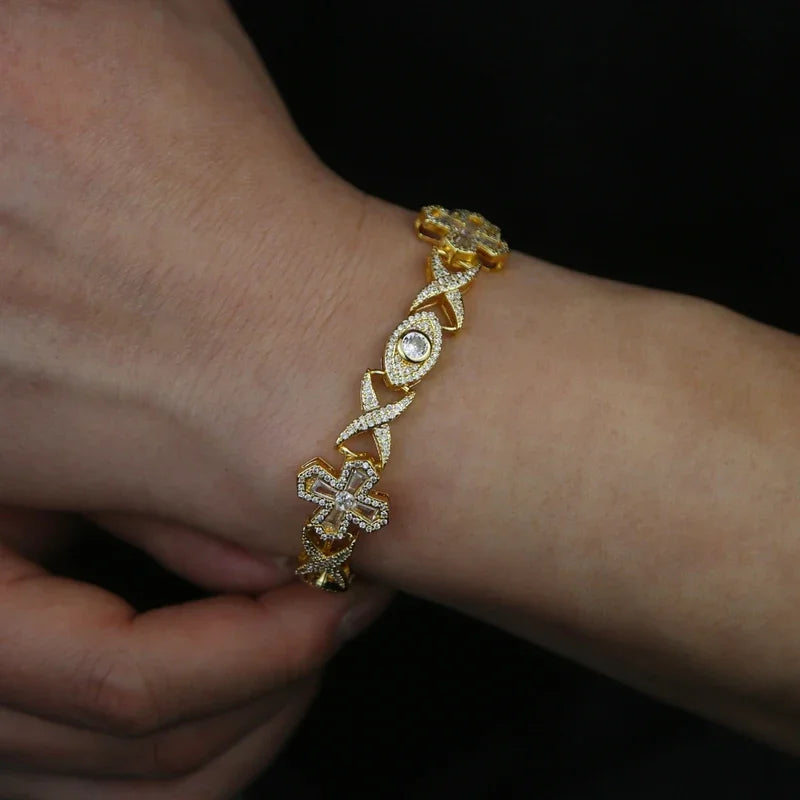 ICED OUT 10MM "COLLABO" ARMBAND - ICERAIN JEWELRY