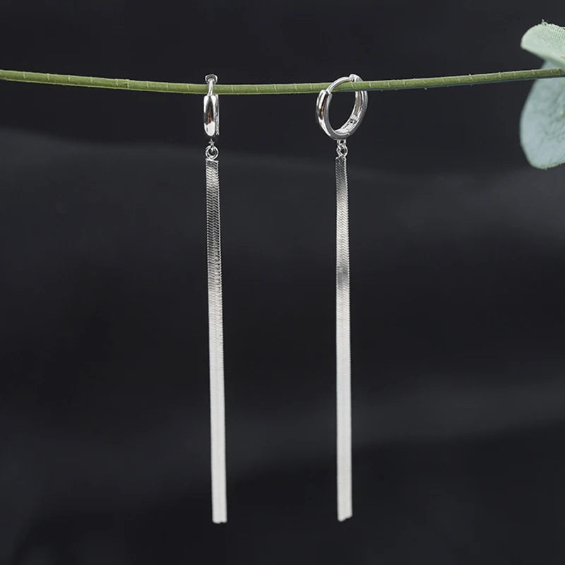EDELSTAHL "LINE" OHRRINGE - ICERAIN JEWELRY
