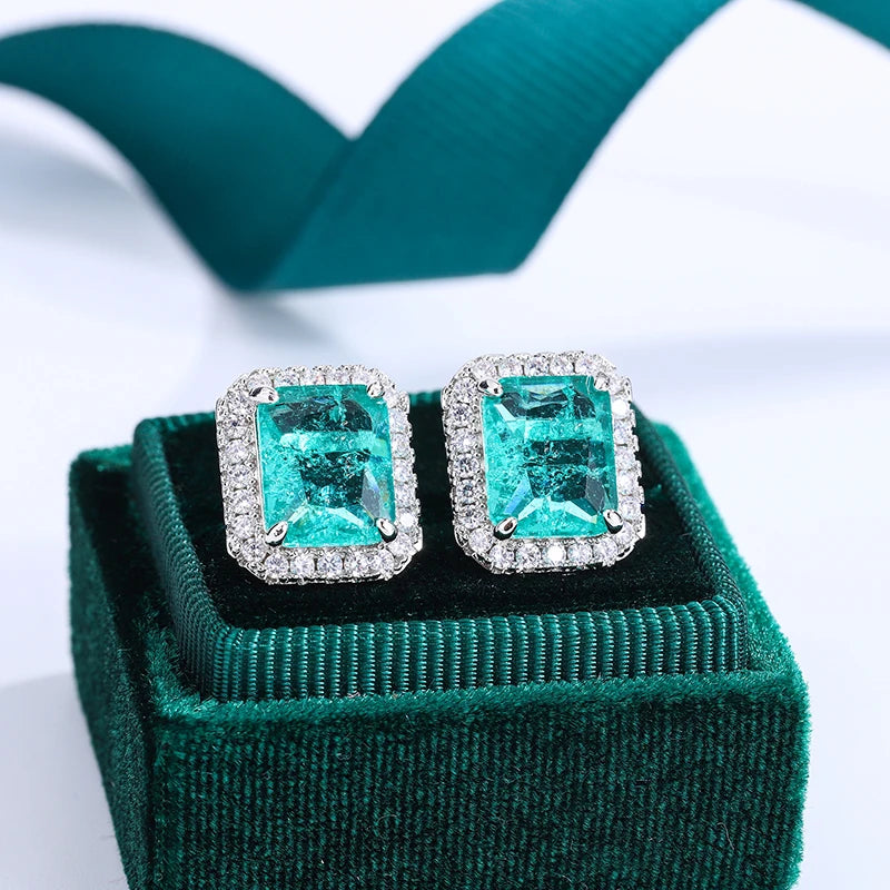 ICED OUT "OCEAN" OHRRINGE - ICERAIN JEWELRY