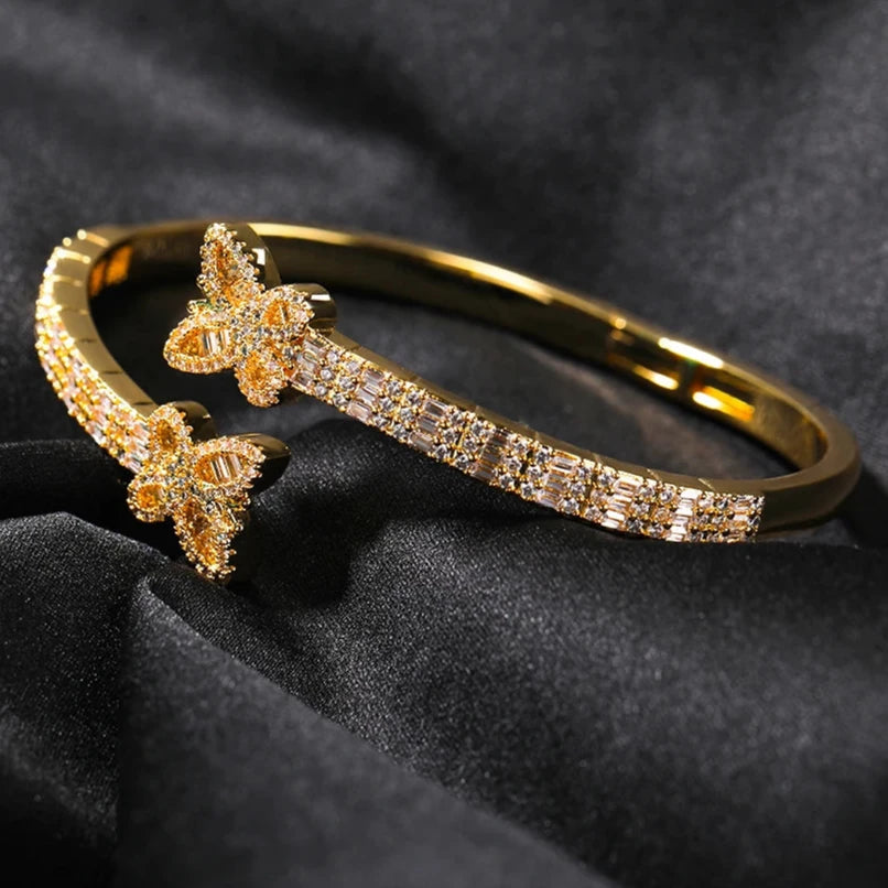 ICED OUT "BUTTERFLY" ARMREIF - ICERAIN JEWELRY
