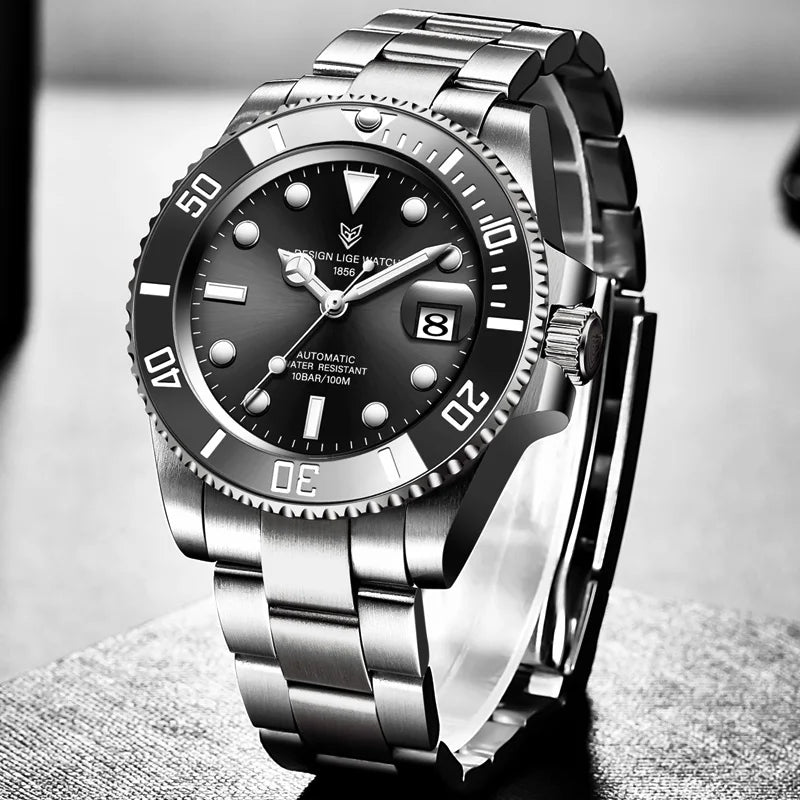 EDELSTAHL "DIVELERO" UHR - ICERAIN JEWELRY