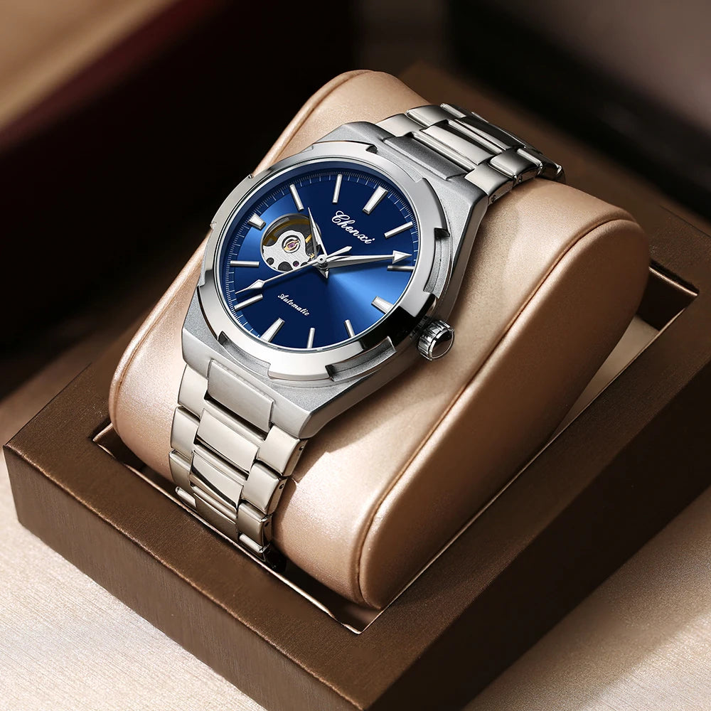EDELSTAHL AUTOMATIK "HOLLONDOS" UHR - ICERAIN JEWELRY