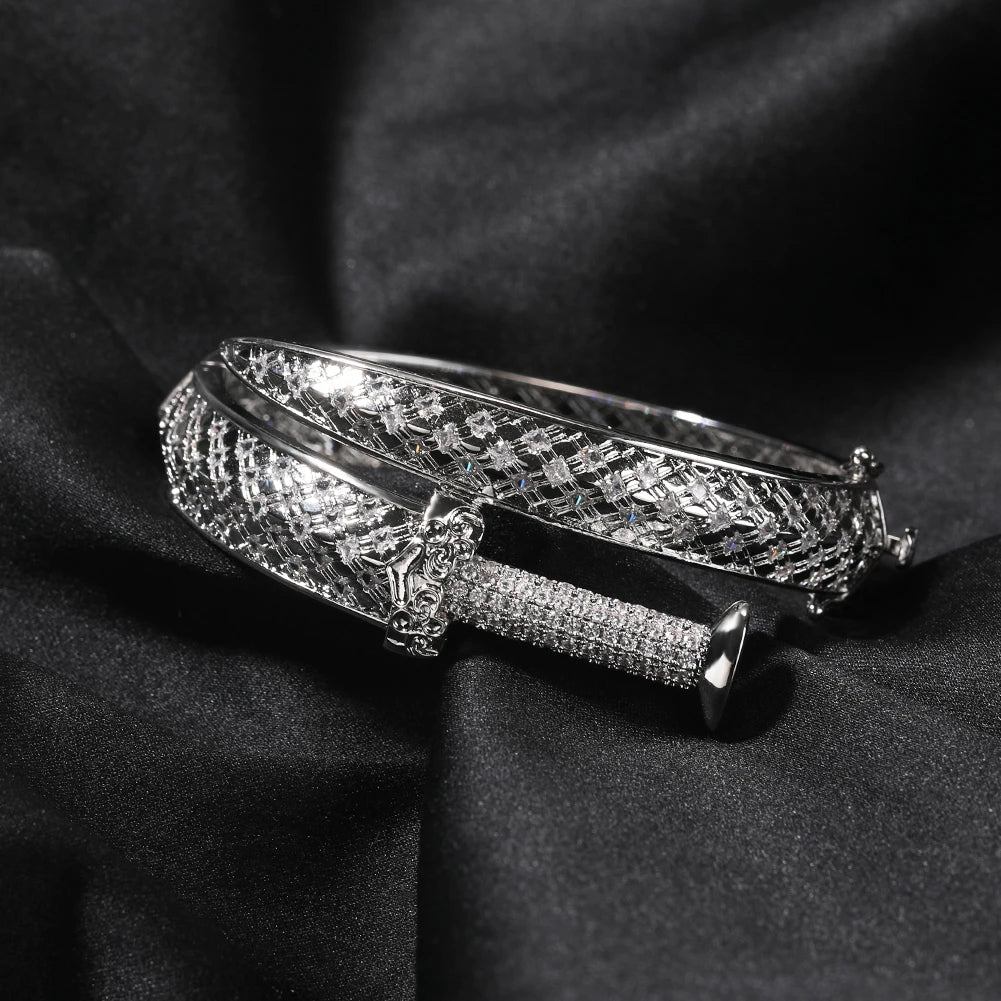 ICED OUT "KNIGHT V2" ARMREIF - ICERAIN JEWELRY