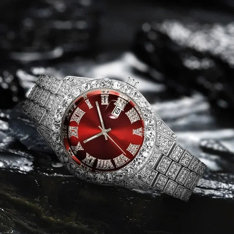 ICED OUT "FRATELLO" UHR - ICERAIN JEWELRY