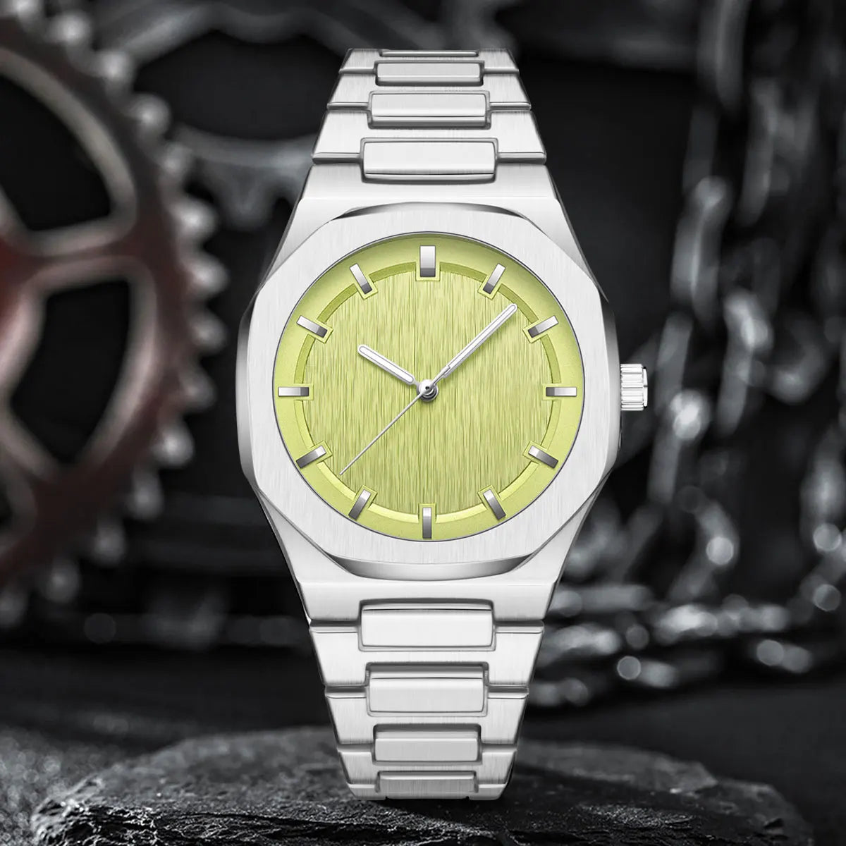 EDELSTAHL "HOMBRERO" UHR - ICERAIN JEWELRY
