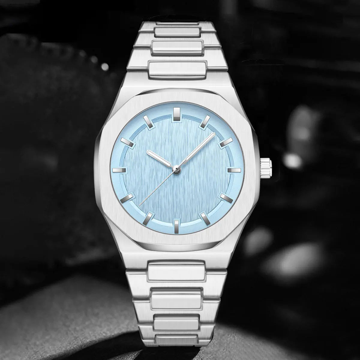 EDELSTAHL "HOMBRERO" UHR - ICERAIN JEWELRY