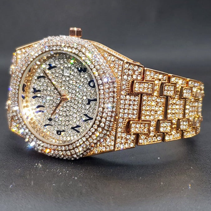 ICED OUT "ARABIC V2" UHR - ICERAIN JEWELRY