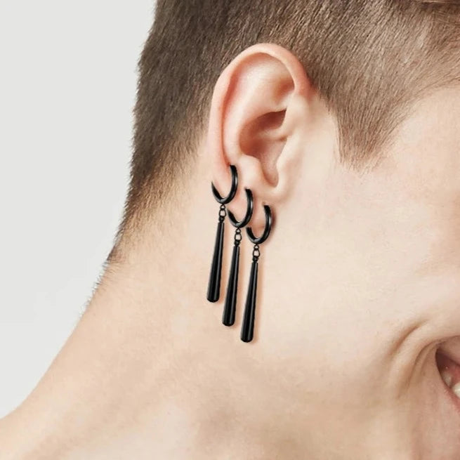 EDELSTAHL "DANGLE" OHRRINGE - ICERAIN JEWELRY