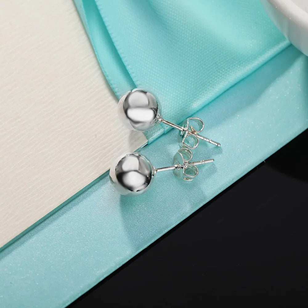 925S SILVER "PEARL V3" OHRRINGE - ICERAIN JEWELRY