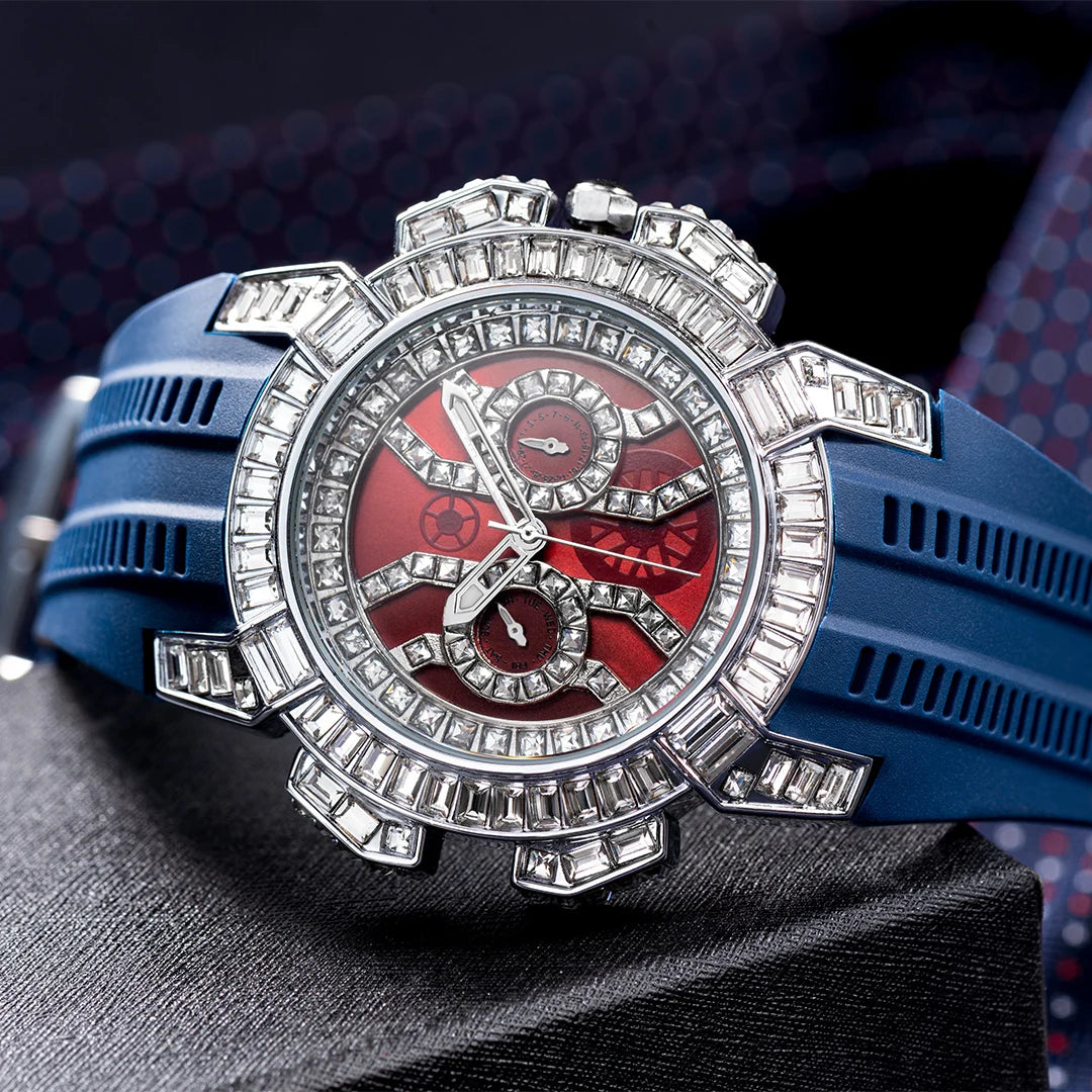 ICED OUT "SUNSTAR" UHR - ICERAIN JEWELRY