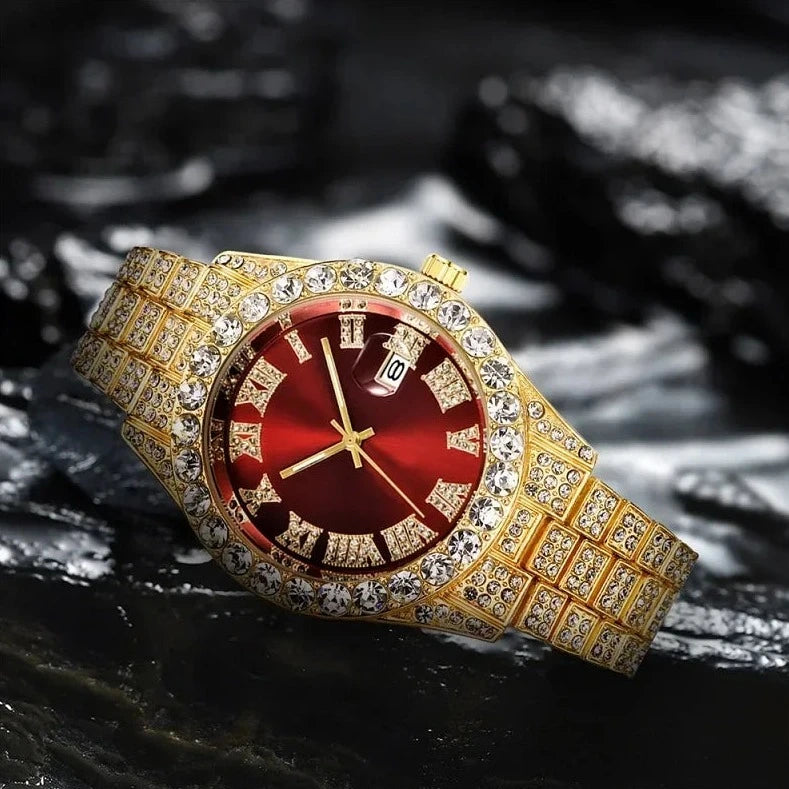 ICED OUT "FRATELLO" UHR - ICERAIN JEWELRY