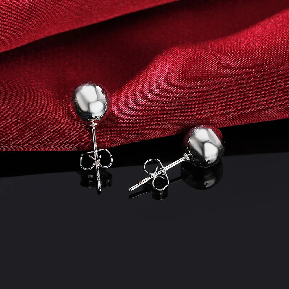 925S SILVER "PEARL V3" OHRRINGE - ICERAIN JEWELRY
