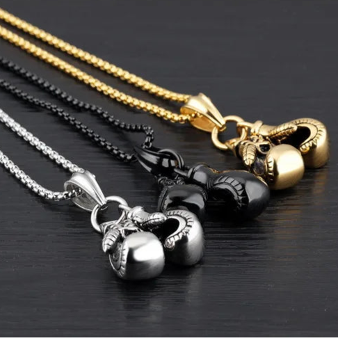 EDELSTAHL "BOXING GLOVE" KETTE - ICERAIN JEWELRY