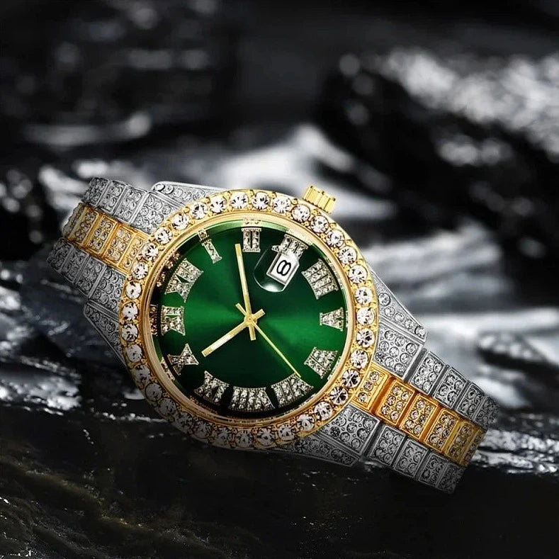 ICED OUT "FRATELLO" UHR - ICERAIN JEWELRY