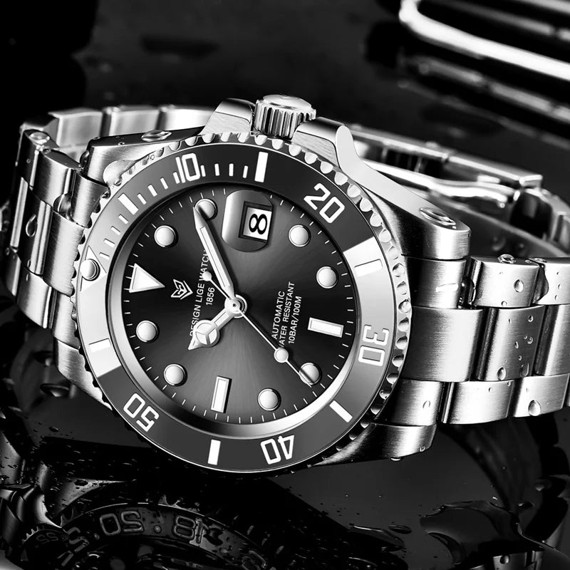 EDELSTAHL "DIVELERO" UHR - ICERAIN JEWELRY