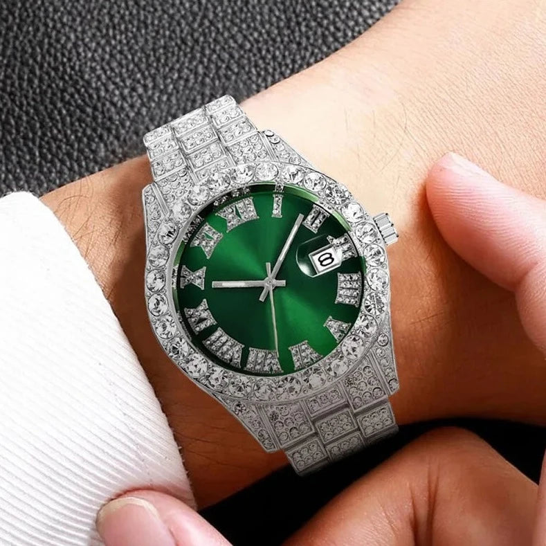 ICED OUT "FRATELLO" UHR - ICERAIN JEWELRY