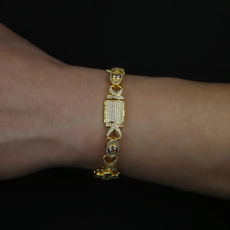 ICED OUT 10MM "COLLABO" ARMBAND - ICERAIN JEWELRY