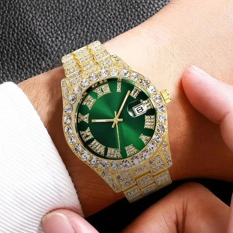 ICED OUT "FRATELLO" UHR - ICERAIN JEWELRY